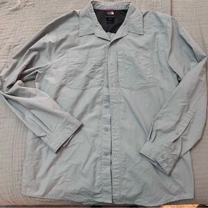 Men's Light Gray button down
